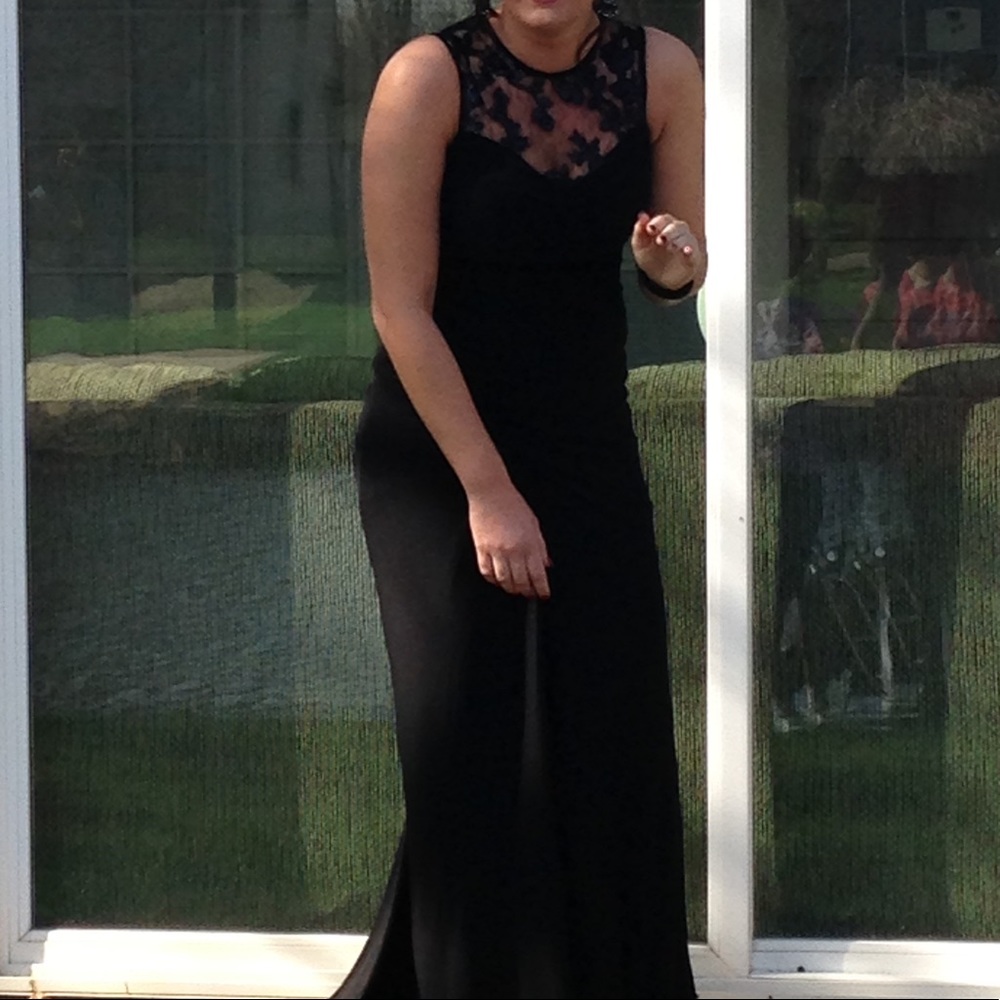 Floor length gown